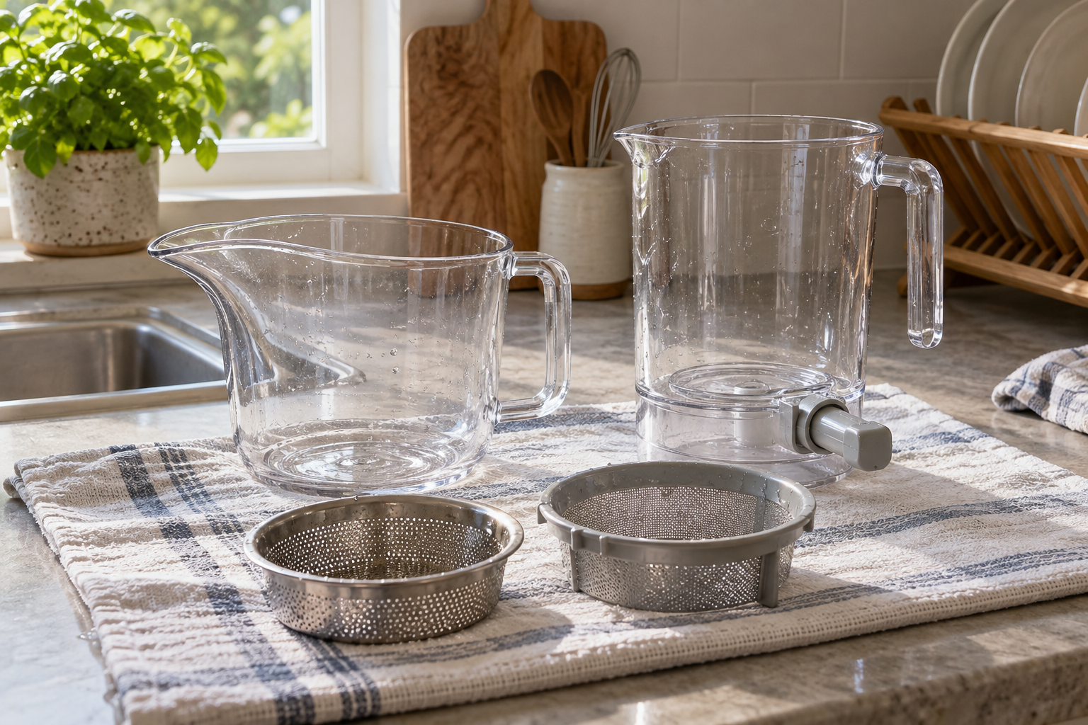 Two separator formats and their removable cleaning parts